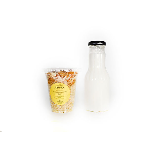 Quinoa porridge With Almond Milk